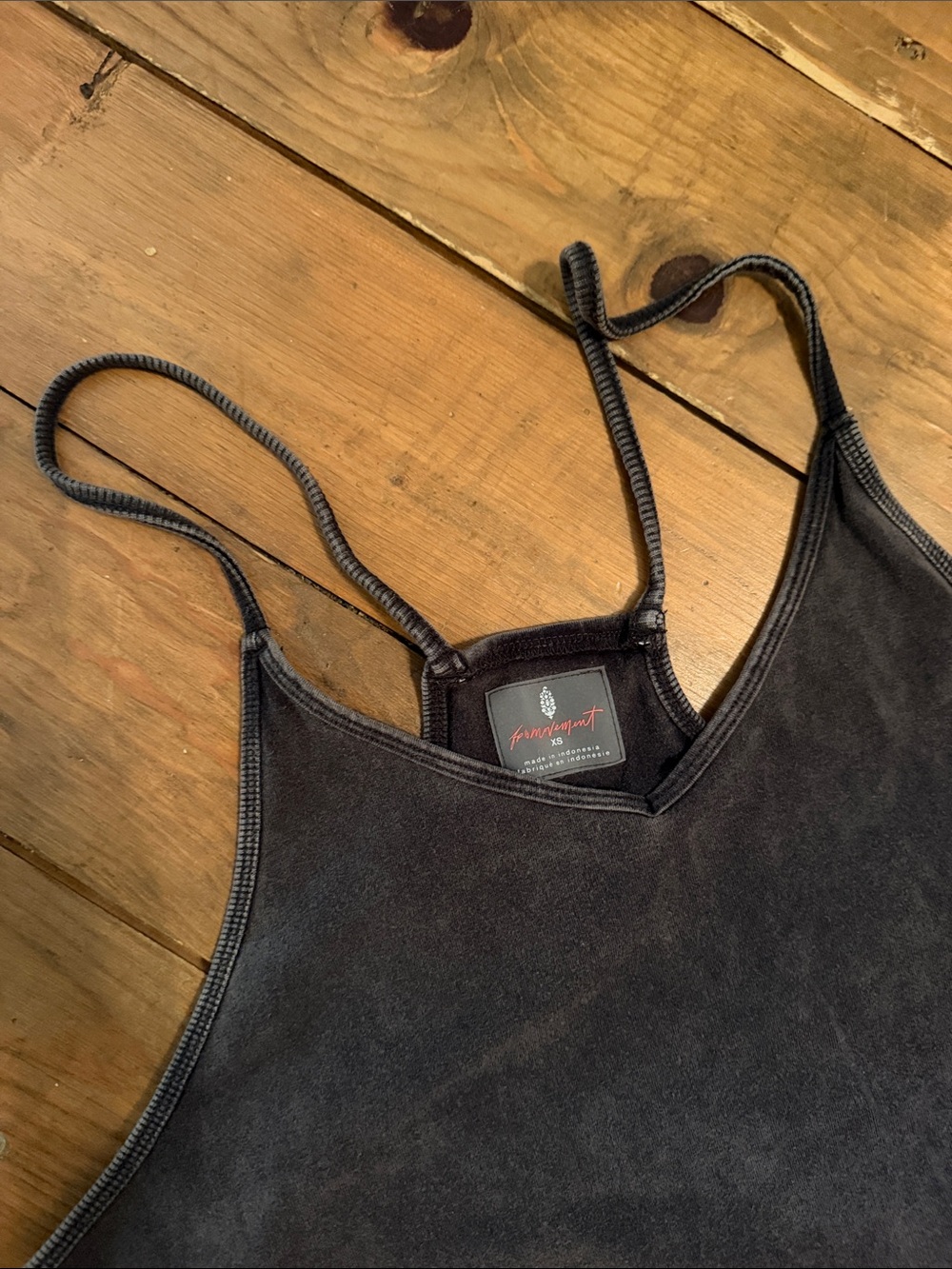FP Movement by Free People Washed Black Relaxed Utility Jumpsuit - Picture 2 of 5